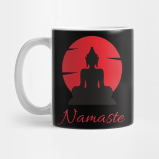 Namaste shirt, Workout shirt, Funny Yoga shirt, Meditation shirt, Lotus Yoga shirt, Yoga Gift shirt Mug